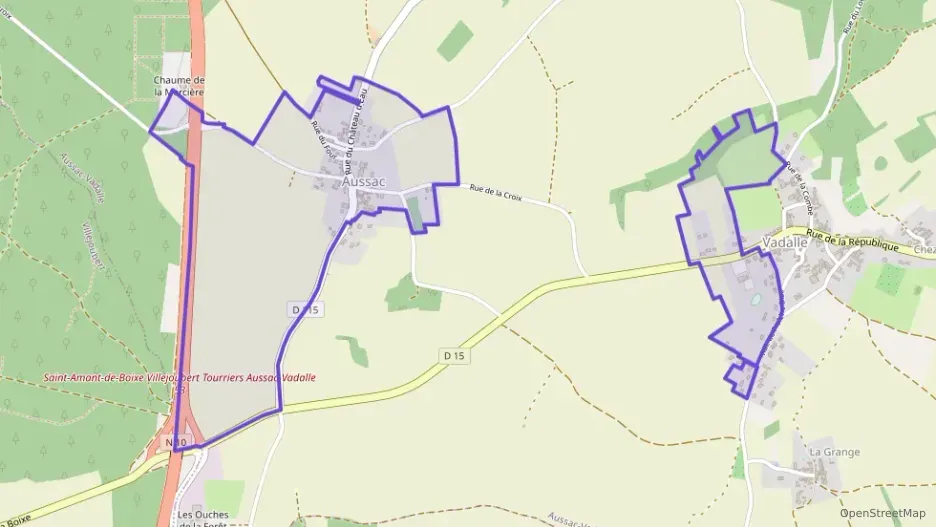 Maison 90 m² quatre pièces à vendre à Aussac-Vadalle