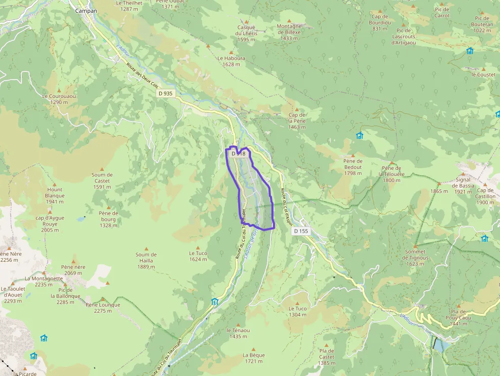 Maison 59 m² trois pièces à vendre à Campan