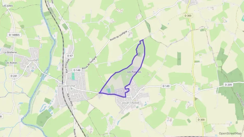 Maison 89 m² cinq pièces à vendre à Joué-l`Abbé Maison 89 m² cinq pièces à vendre à Joué-l`Abbé