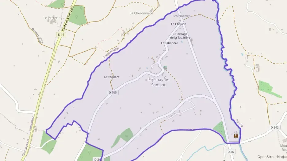 Maison 87 m² cinq pièces à vendre à Fresnay-le-Samson Maison 87 m² cinq pièces à vendre à Fresnay-le-Samson