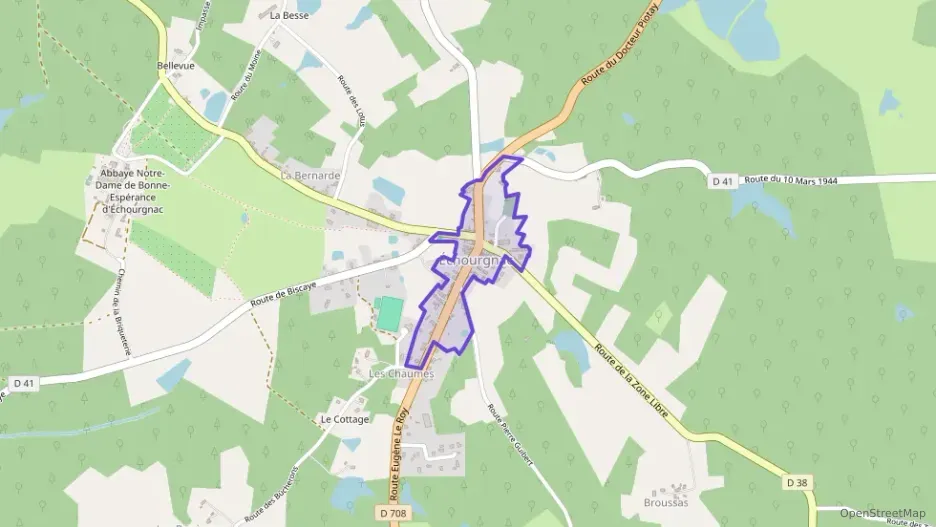 Maison 70 m² trois pièces à vendre à Échourgnac Maison 70 m² trois pièces à vendre à Échourgnac