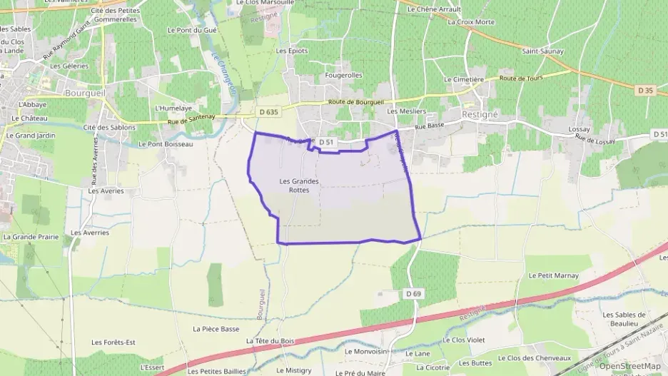 Maison 115 m² cinq pièces à vendre à Restigné