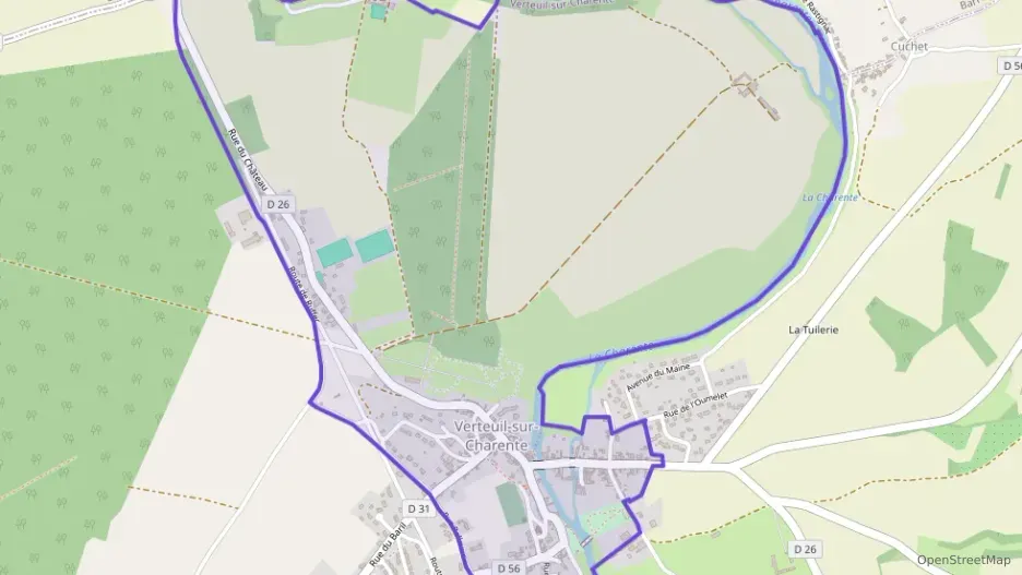 Maison 60 m² trois pièces à vendre à Verteuil-sur-Charente