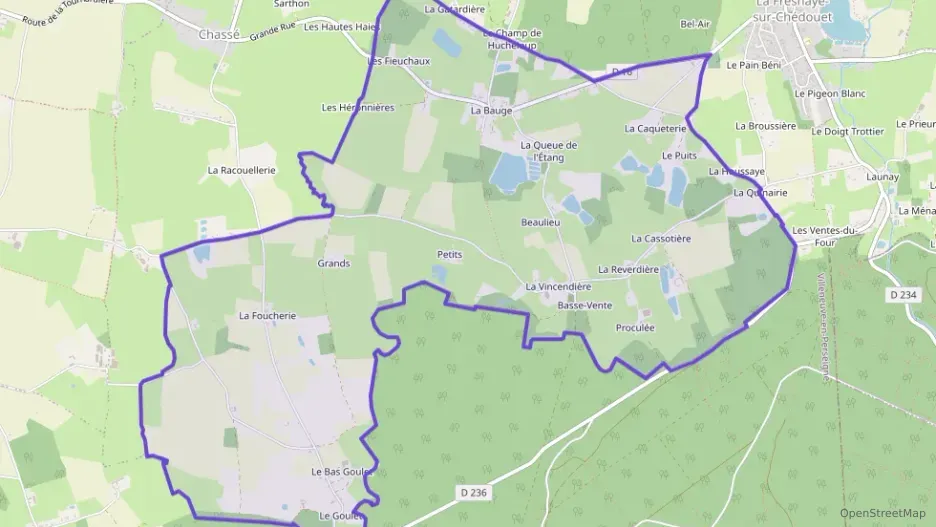 Maison 71 m² quatre pièces à vendre à Villeneuve-en-Perseigne