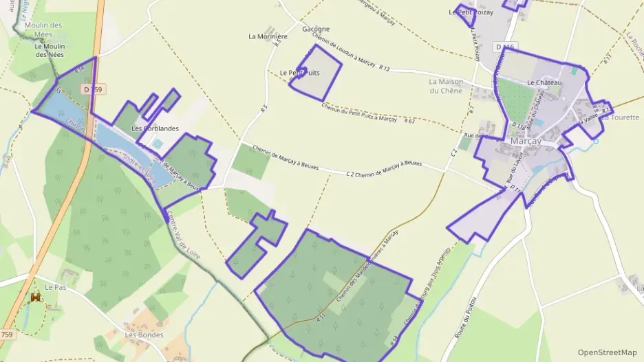 Maison 81 m² quatre pièces à vendre à Marçay