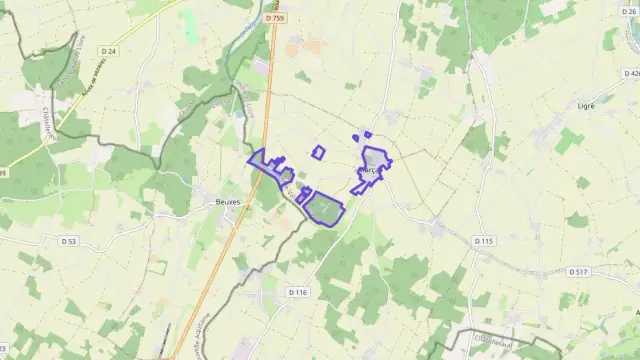 Maison 81 m² quatre pièces à vendre à Marçay