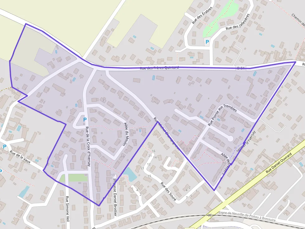 Maison 78 m² trois pièces à vendre à Neuville-de-Poitou