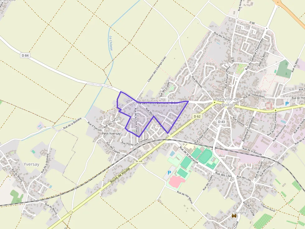 Maison 78 m² trois pièces à vendre à Neuville-de-Poitou