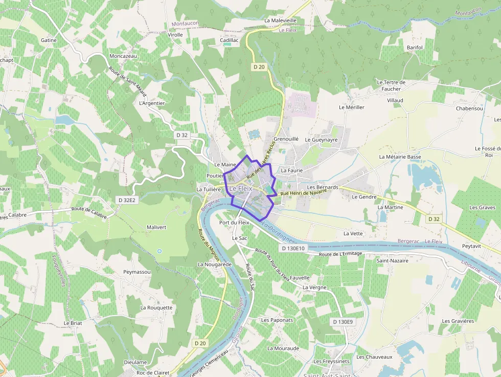 Maison 110 m² quatre pièces à vendre à Le Fleix