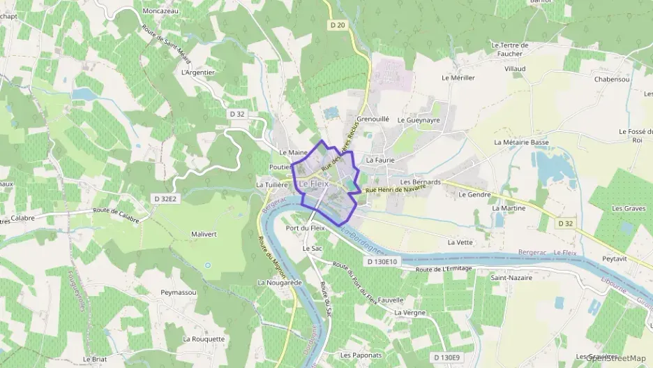 Maison 110 m² quatre pièces à vendre à Le Fleix Maison 110 m² quatre pièces à vendre à Le Fleix