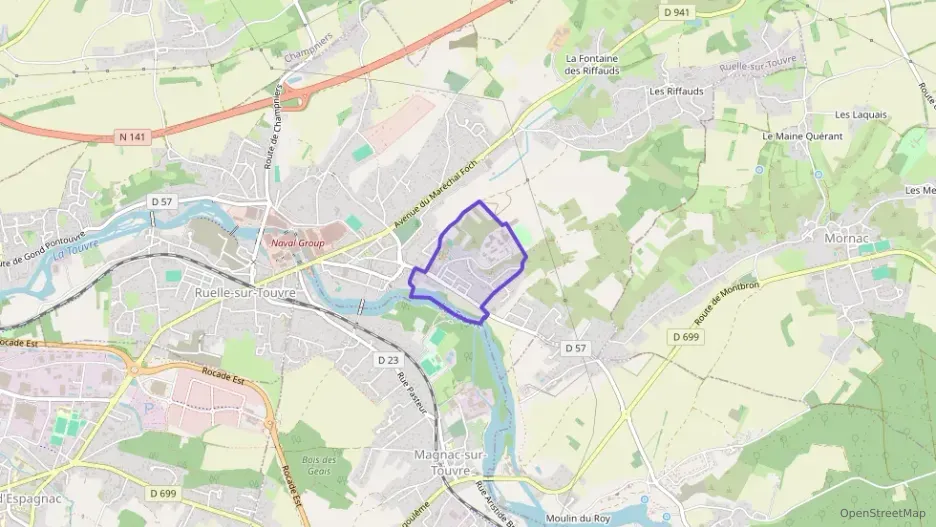 Maison 62 m² trois pièces à vendre à Ruelle-sur-Touvre