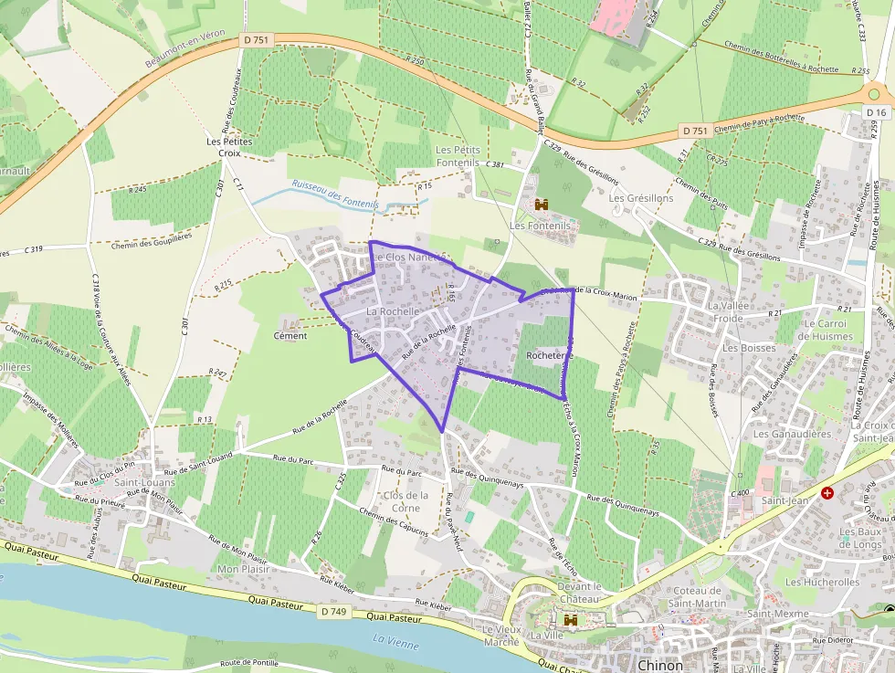 Maison 90 m² quatre pièces à vendre à Chinon