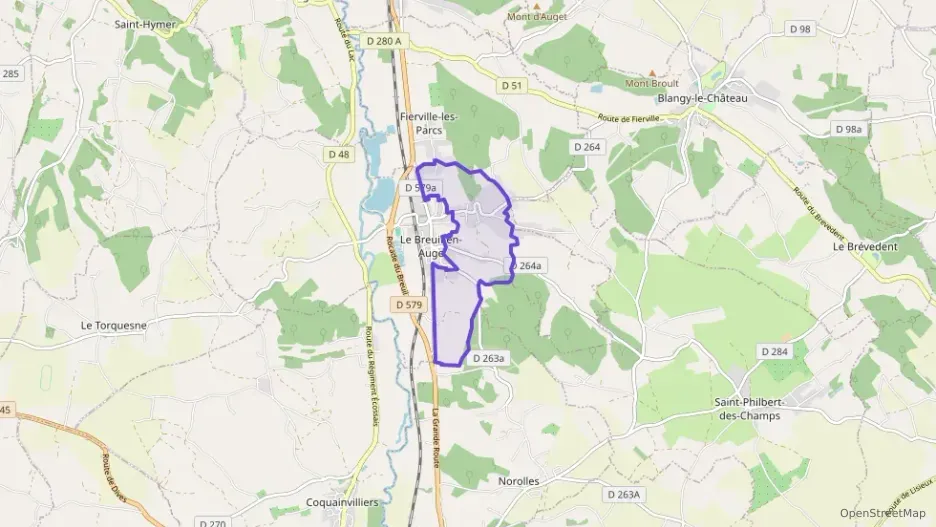 Maison 88 m² quatre pièces à vendre à Le Breuil-en-Auge