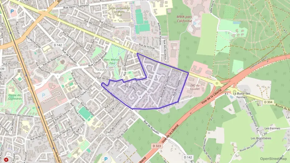 Maison 88 m² cinq pièces à vendre à Le Mans