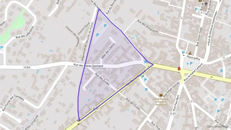 Maison 90 m² trois pièces à vendre à Neuville-de-Poitou