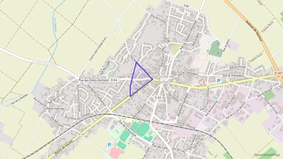Maison 90 m² trois pièces à vendre à Neuville-de-Poitou Maison 90 m² trois pièces à vendre à Neuville-de-Poitou