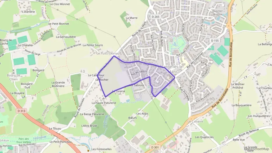 Maison 68 m² quatre pièces à vendre à Sargé-lès-le-Mans Maison 68 m² quatre pièces à vendre à Sargé-lès-le-Mans