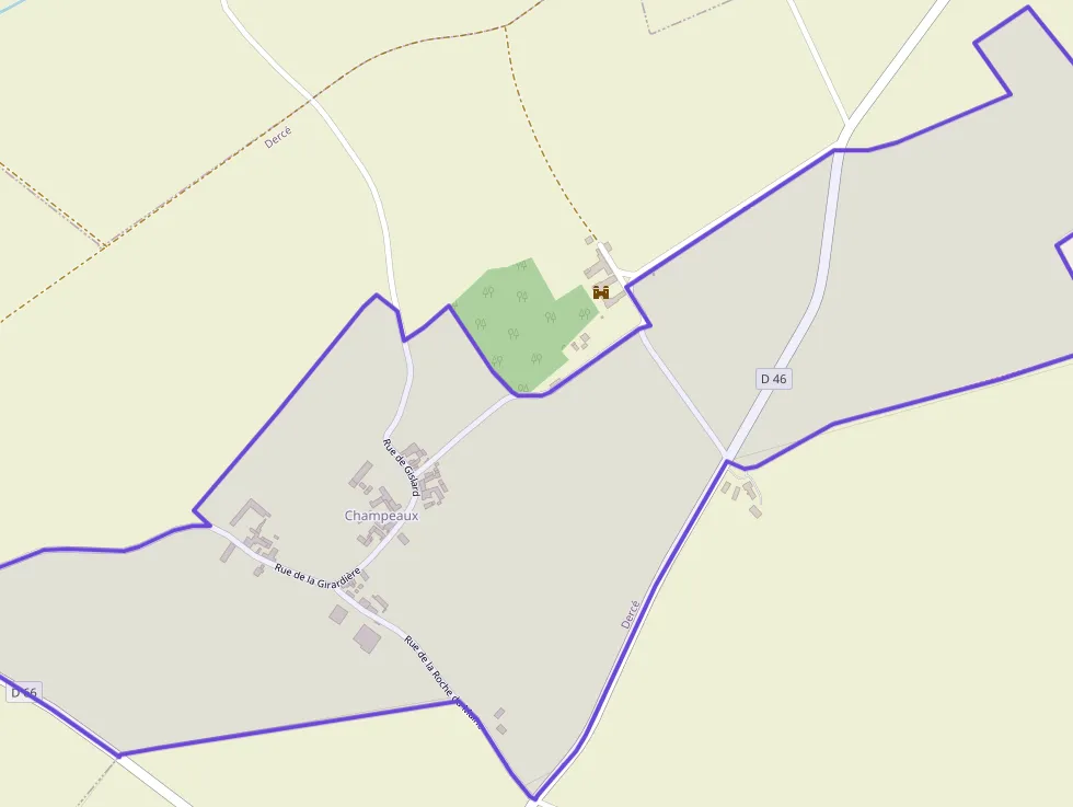 Maison 90 m² quatre pièces à vendre à Dercé