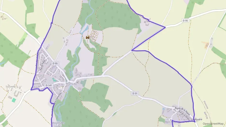 Maison 104 m² quatre pièces à vendre à Marçay Maison 104 m² quatre pièces à vendre à Marçay