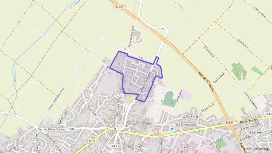 Maison 70 m² quatre pièces à vendre à Neuville-de-Poitou Maison 70 m² quatre pièces à vendre à Neuville-de-Poitou