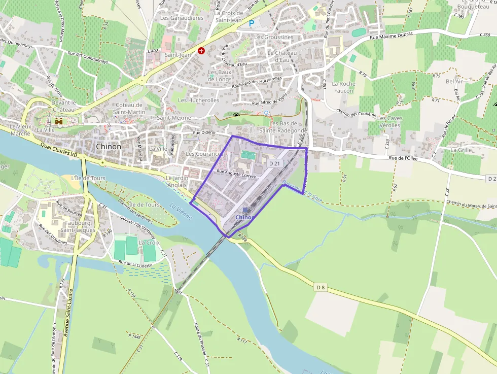 Maison 85 m² trois pièces à vendre à Chinon