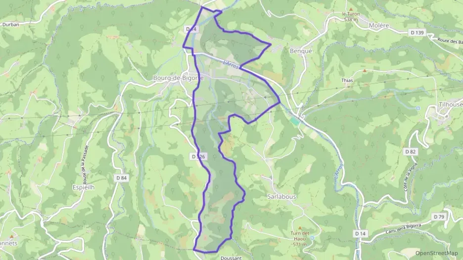 Maison 106 m² quatre pièces à vendre à Bourg-de-Bigorre