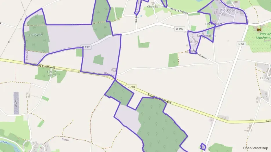 Maison 180 m² quatre pièces à vendre à Bioussac Maison 180 m² quatre pièces à vendre à Bioussac