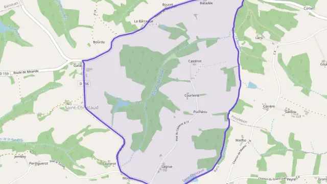 Maison 170 m² quatre pièces à vendre à Saint-Christaud