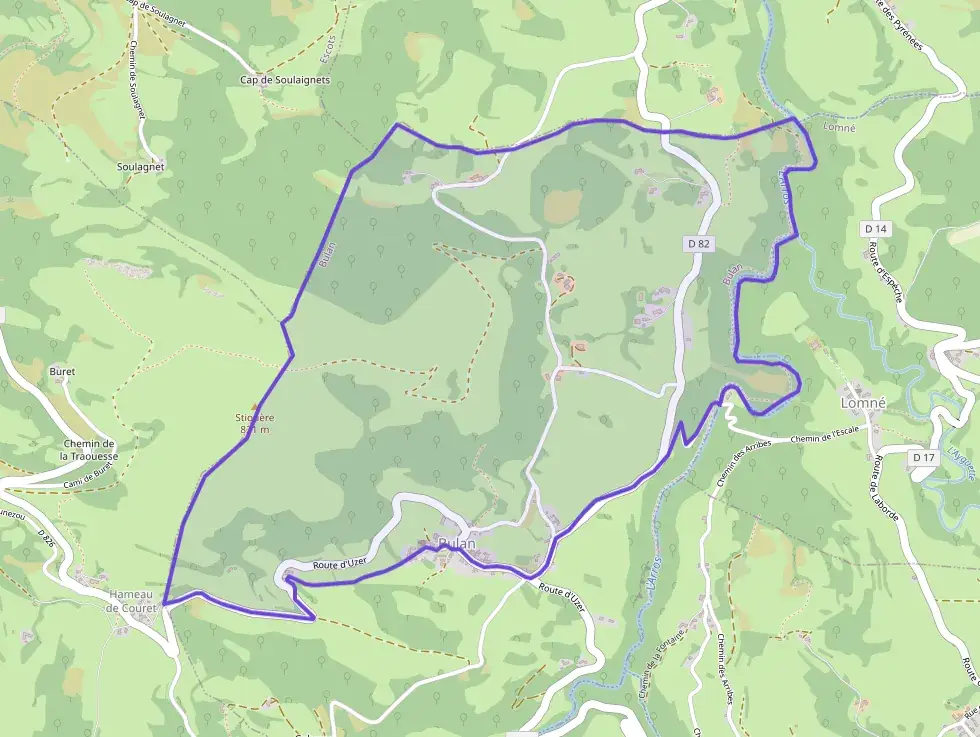 Maison 70 m² trois pièces à vendre à Bulan