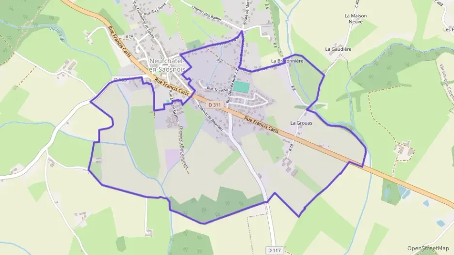 Maison 83 m² quatre pièces à vendre à Neufchâtel-en-Saosnois