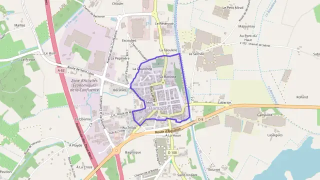 Maison 88 m² trois pièces à vendre à Damazan