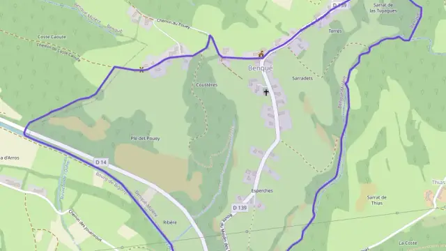 Maison 150 m² quatre pièces à vendre à Benqué-Molère