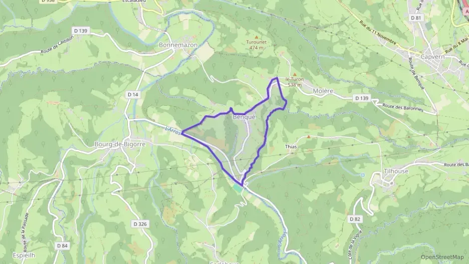 Maison 150 m² quatre pièces à vendre à Benqué-Molère