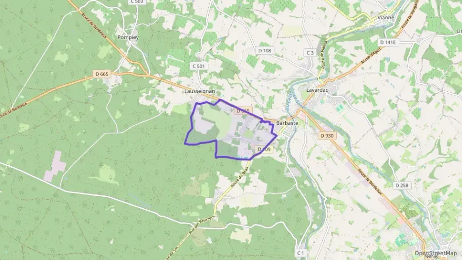 Maison 100 m² quatre pièces à vendre à Barbaste