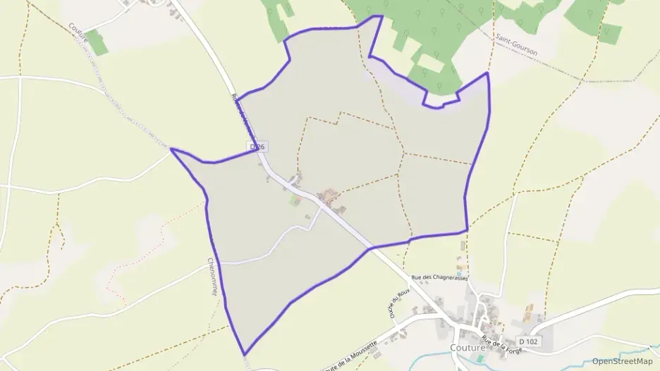 Maison 72 m² quatre pièces à vendre à Couture