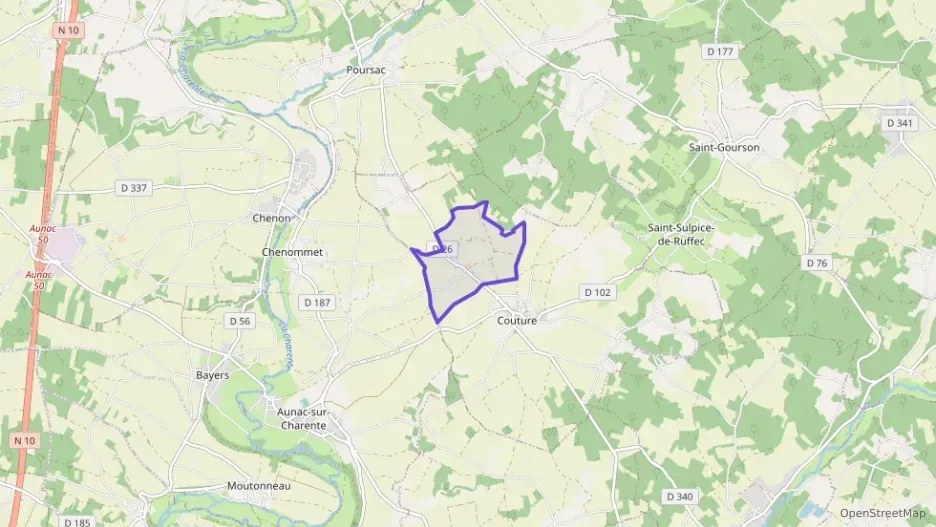 Maison 150 m² cinq pièces à vendre à Couture
