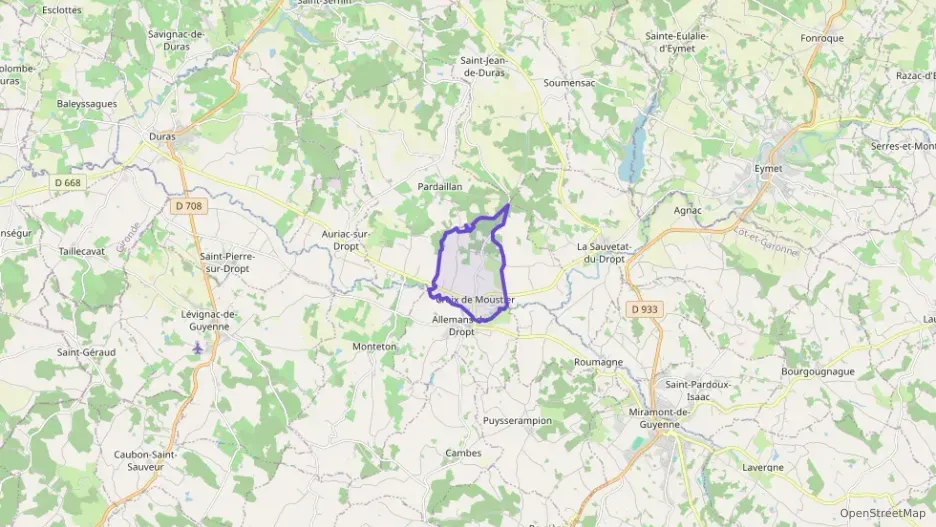 Maison 85 m² cinq pièces à vendre à Moustier Maison 85 m² cinq pièces à vendre à Moustier