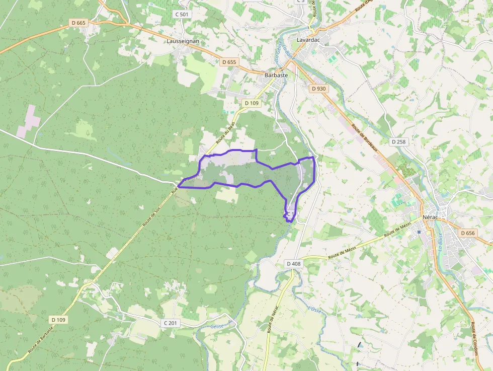 Maison 118 m² quatre pièces à vendre à Barbaste