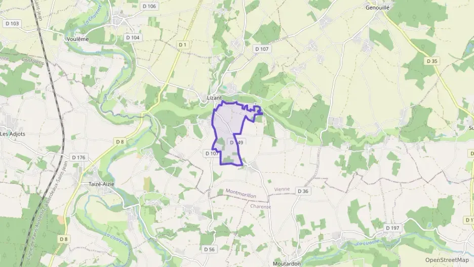 Maison 187 m² cinq pièces à vendre à Lizant Maison 187 m² cinq pièces à vendre à Lizant