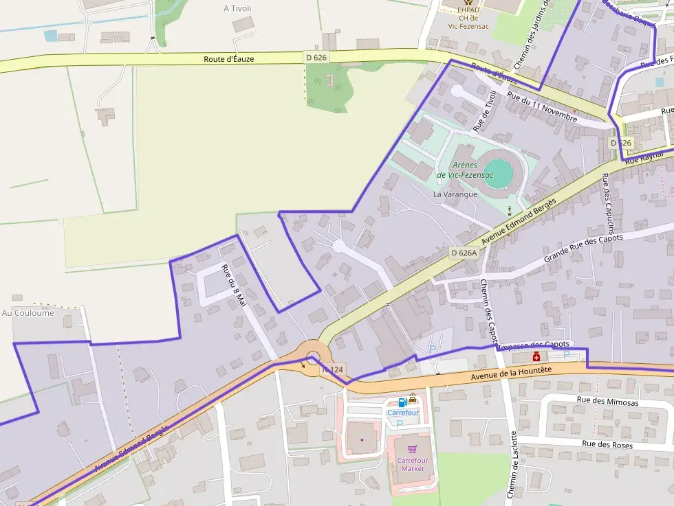 Maison 83 m² quatre pièces à vendre à Vic-Fezensac