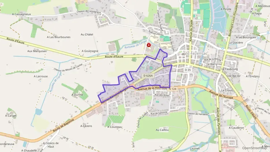 Maison 83 m² quatre pièces à vendre à Vic-Fezensac