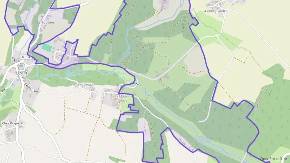 Maison 75 m² trois pièces à vendre à Lizant Maison 75 m² trois pièces à vendre à Lizant