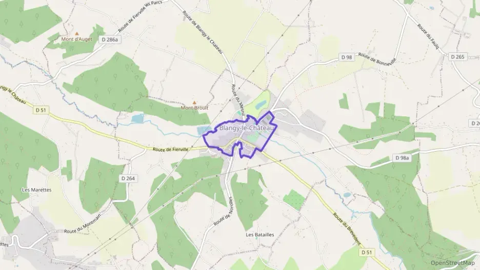 Maison 78 m² quatre pièces à vendre à Blangy-le-Château Maison 78 m² quatre pièces à vendre à Blangy-le-Château