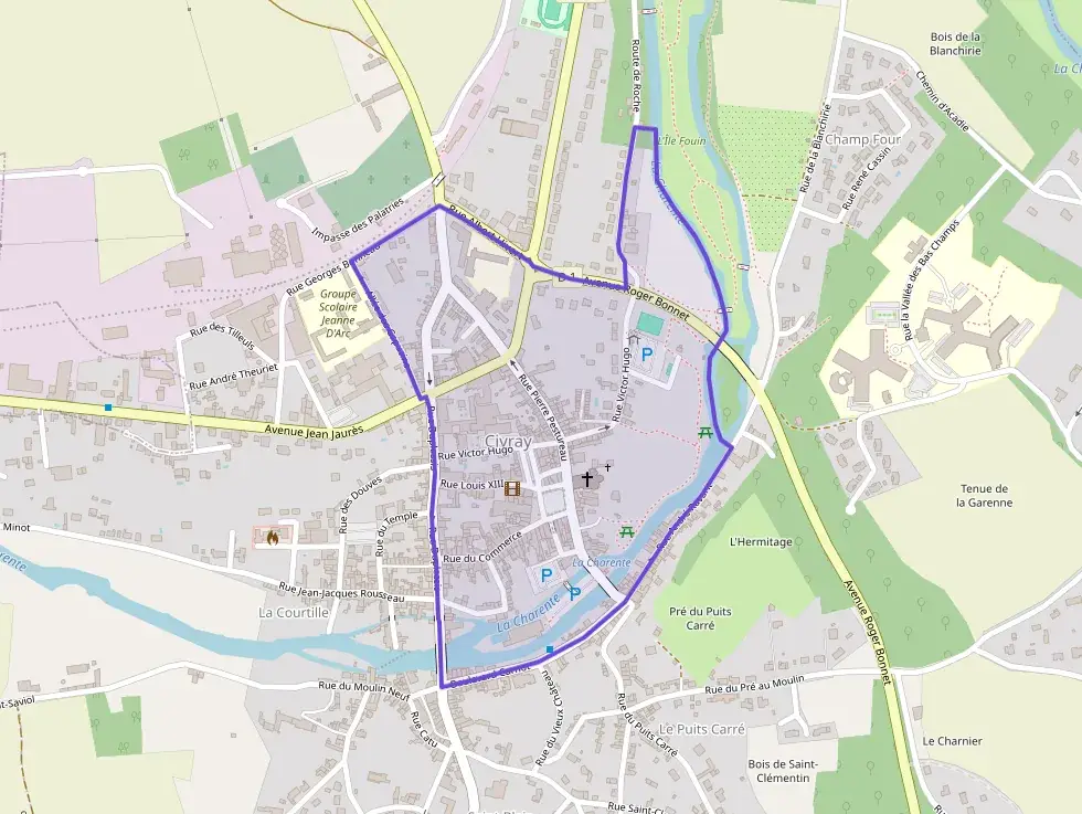 Maison 104 m² trois pièces à vendre à Civray