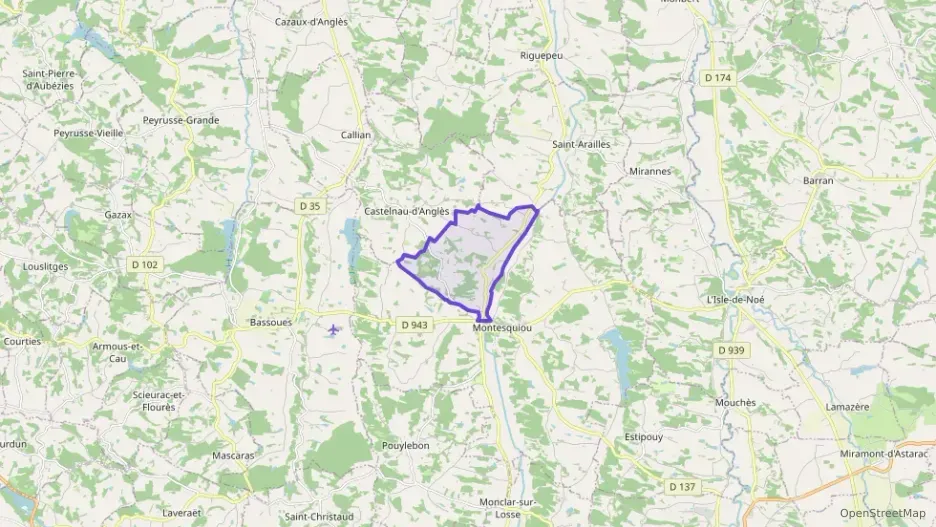 Maison 255 m² sept pièces à vendre à Montesquiou