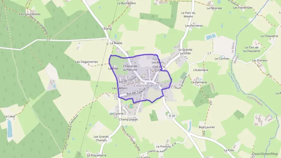 Maison 100 m² cinq pièces à vendre à Courcebœufs