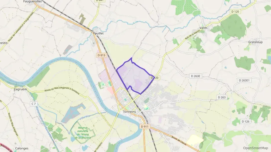 Maison 130 m² cinq pièces à vendre à Tonneins