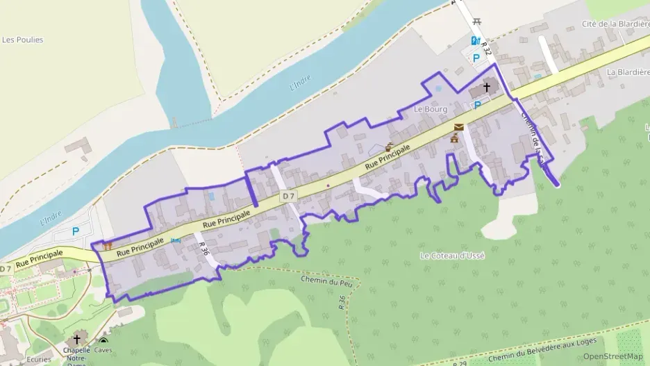 Maison 175 m² sept pièces à vendre à Rigny-Ussé Maison 175 m² sept pièces à vendre à Rigny-Ussé