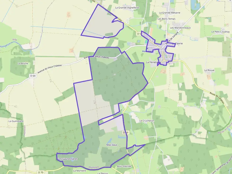 Maison 72 m² trois pièces à vendre à Hommes