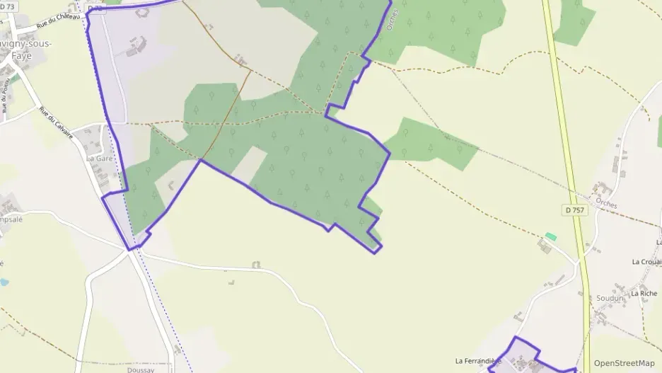 Maison 160 m² cinq pièces à vendre à Savigny-sous-Faye Maison 160 m² cinq pièces à vendre à Savigny-sous-Faye